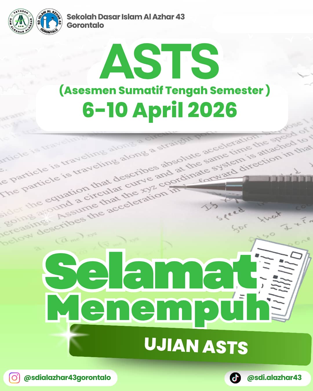 Asesmen Sumatif Tengah Semester (ASTS)